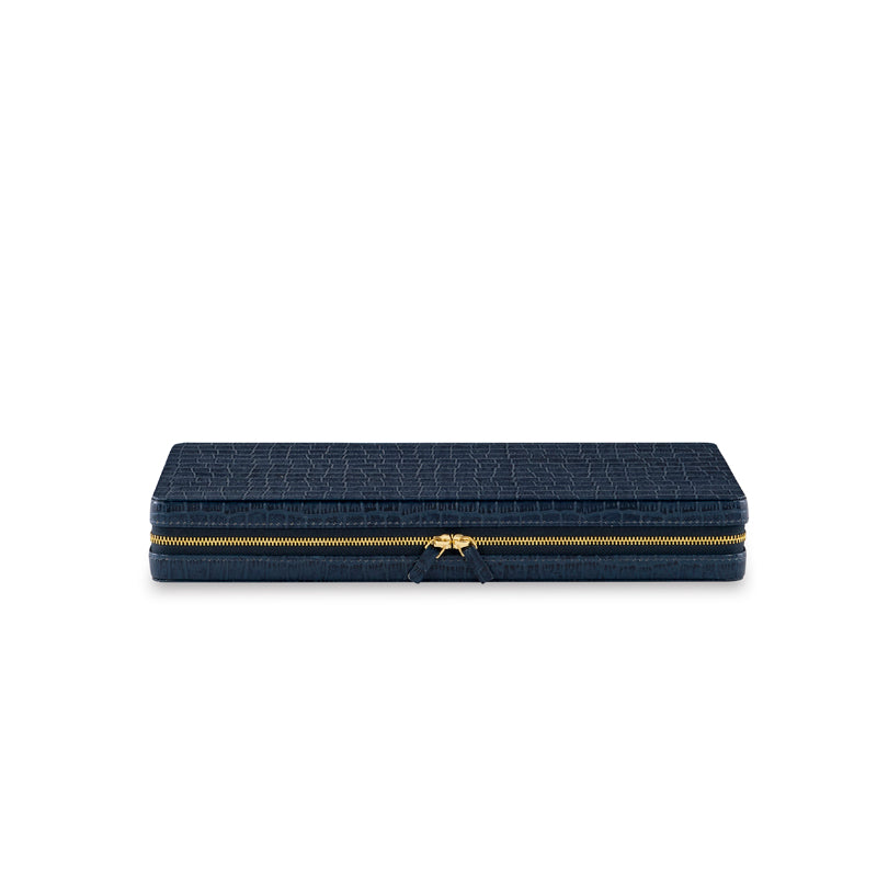 Travel Backgammon Board Blue