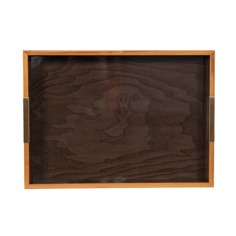 Grey Burl Tray