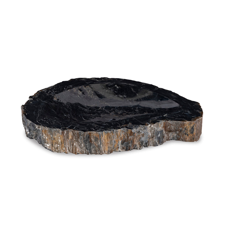 Large Grey Petrified Bowl