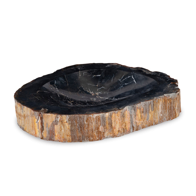 Brown Petrified Bowl