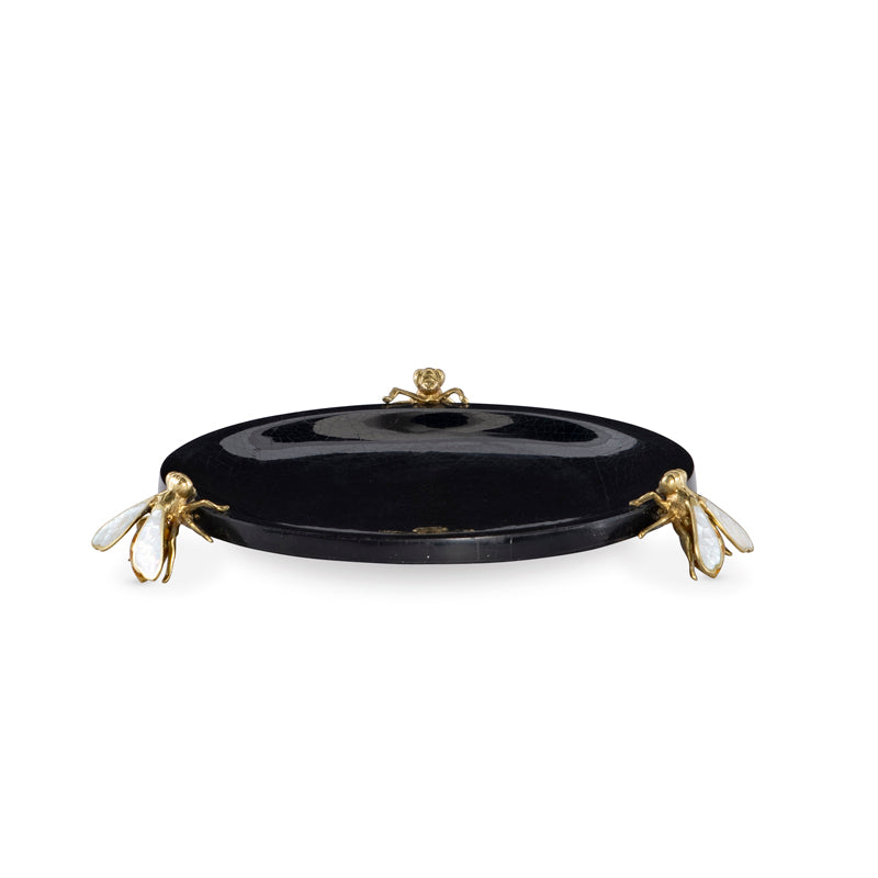 Brass Bumblebee Dish