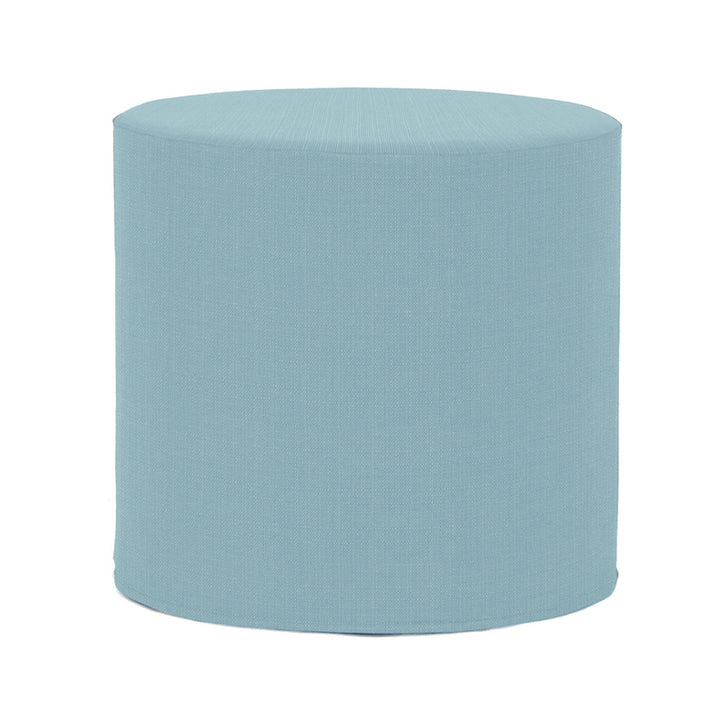 The Sterling Block & Cylinder Ottoman