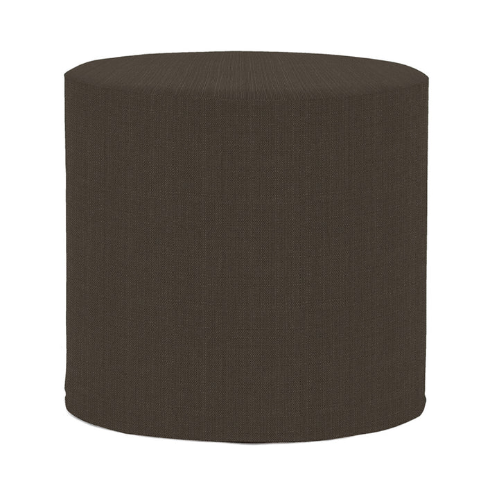 The Sterling Block & Cylinder Ottoman