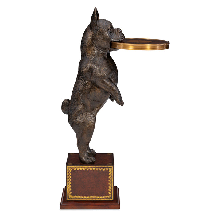 French Bulldog Accent Table