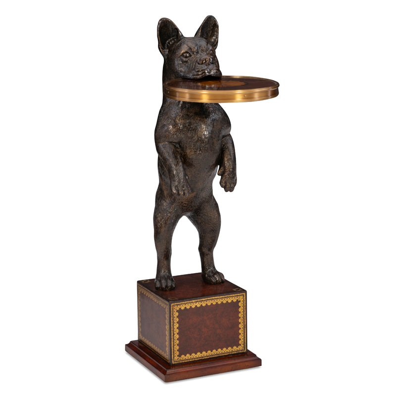 French Bulldog Accent Table