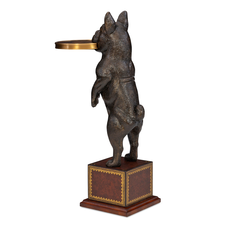 French Bulldog Accent Table