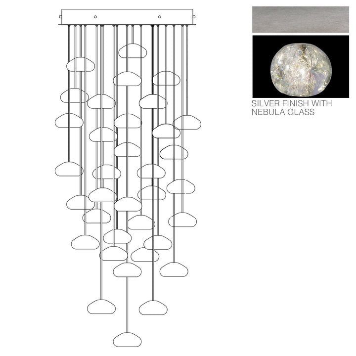 Natural Inspirations 34" Round Pendant