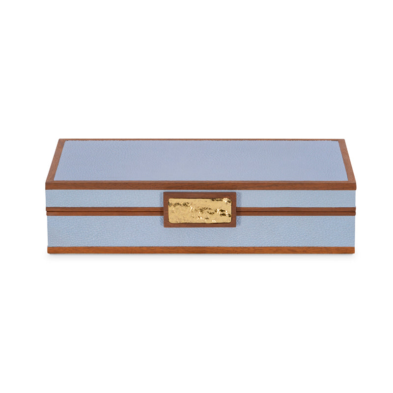 Light Blue Stacking Boxes