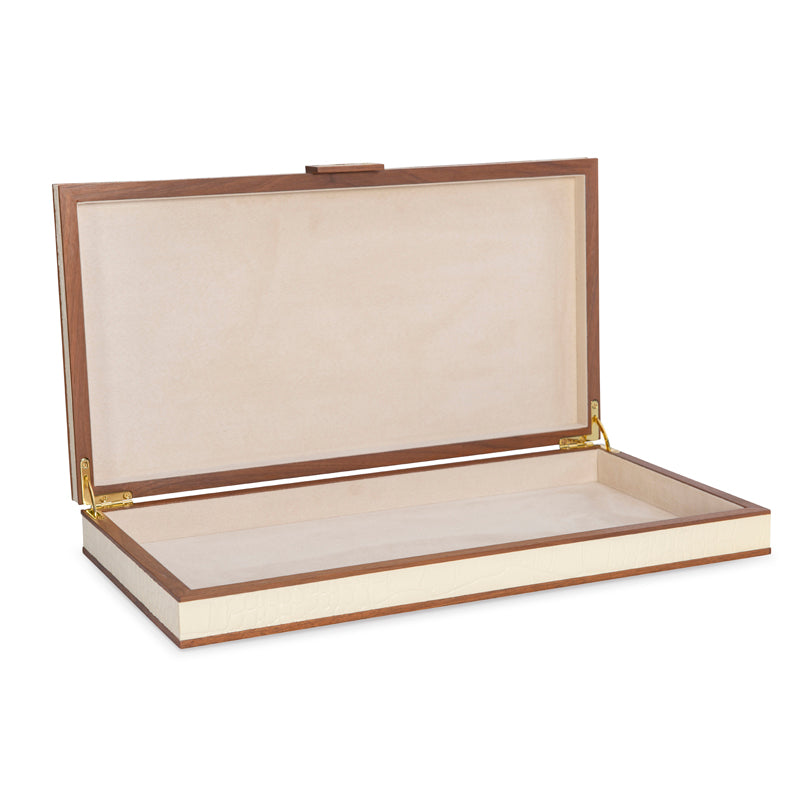 Cream Stacking Boxes