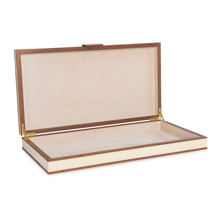 Cream Stacking Boxes