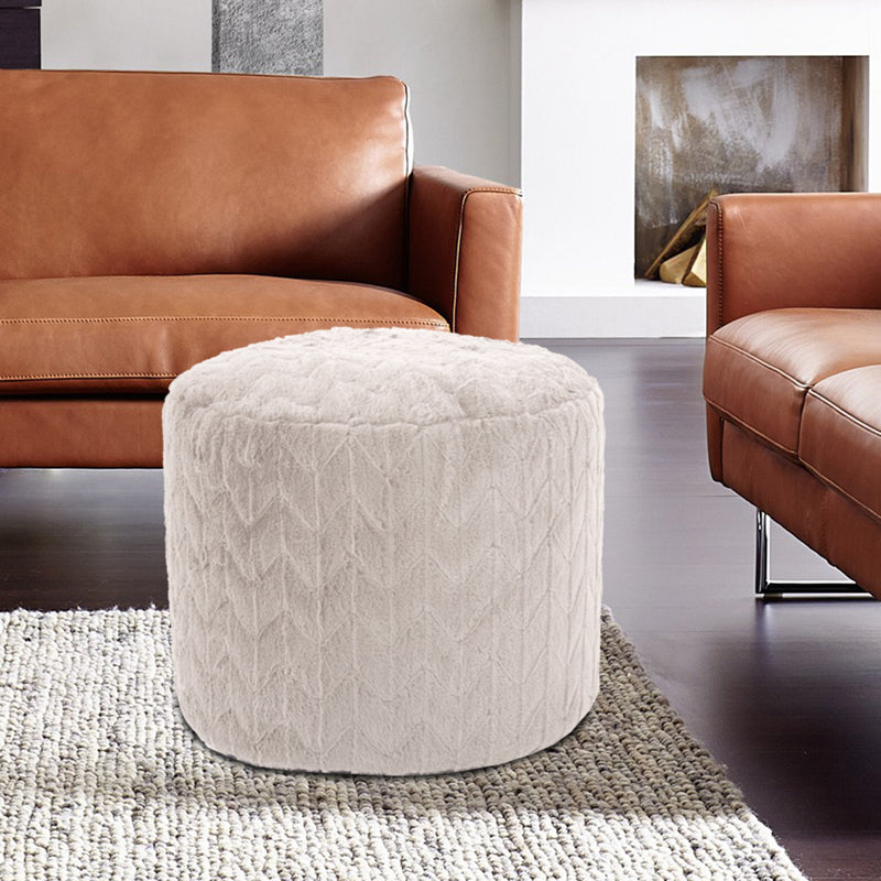 The Angora Pouf