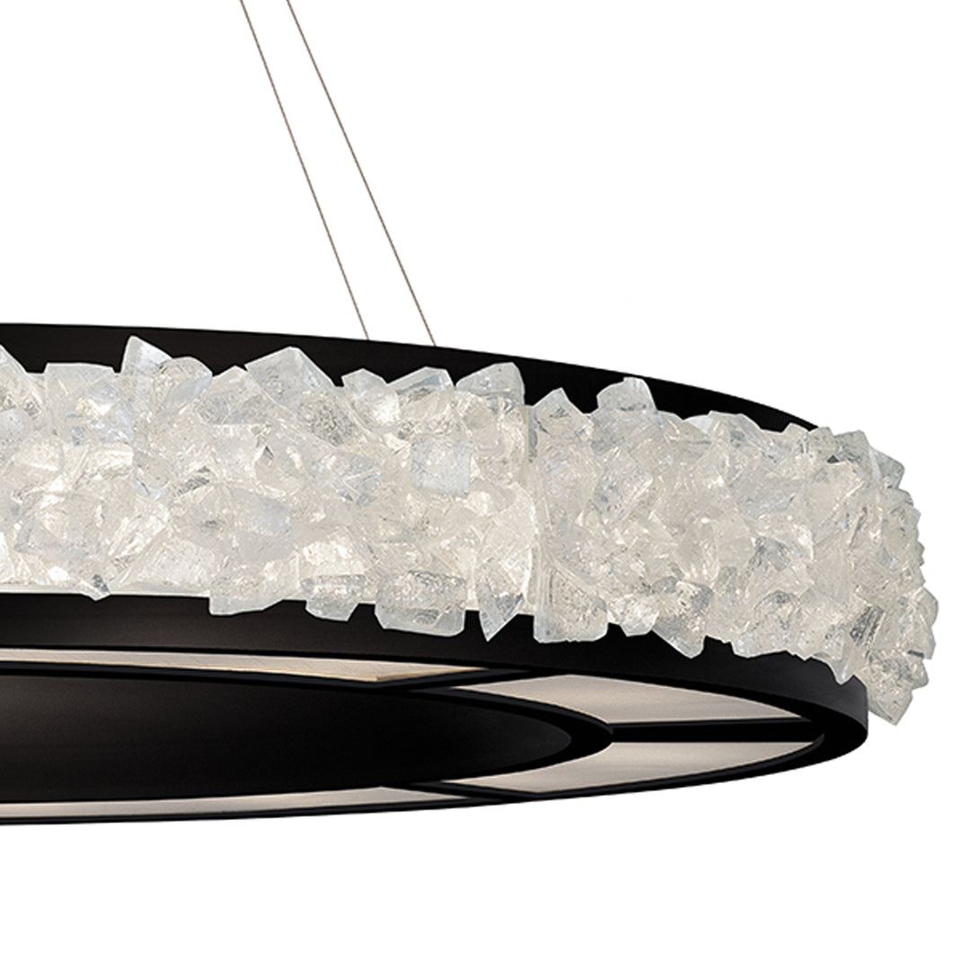 Arctic Halo 38" Round Pendant