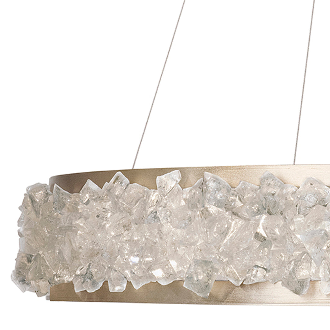 Arctic Halo 30" Round Pendant