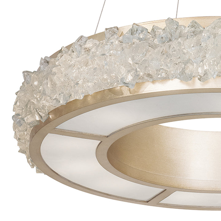 Arctic Halo 30" Round Pendant