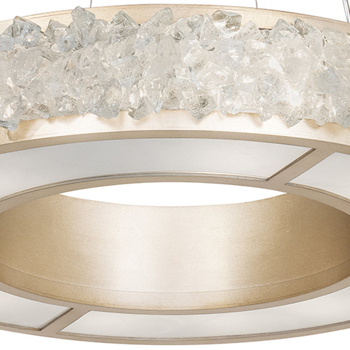 Arctic Halo 30" Round Pendant