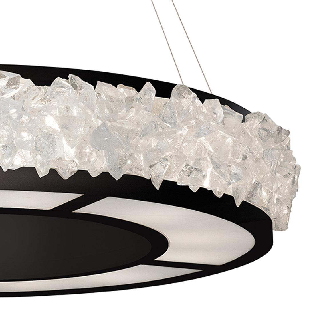 Arctic Halo 30" Round Pendant