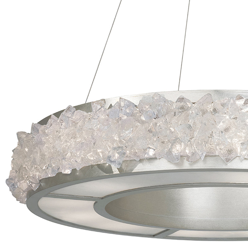 Arctic Halo 30" Round Pendant