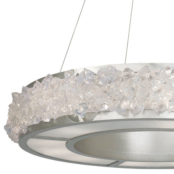 Arctic Halo 30" Round Pendant
