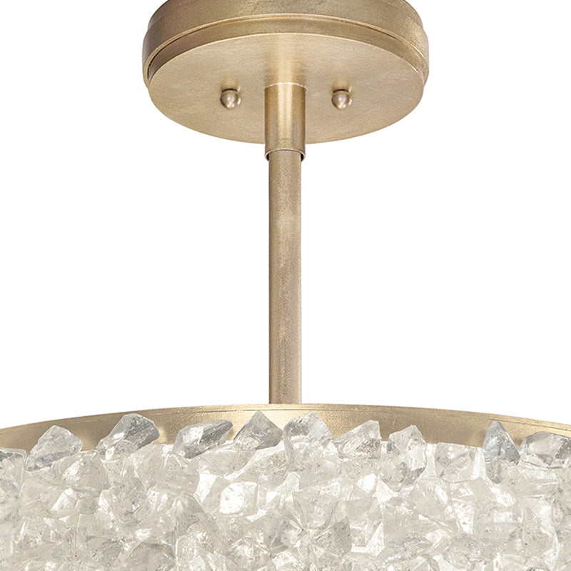 Arctic Halo 23" Round Semi-Flush Mount
