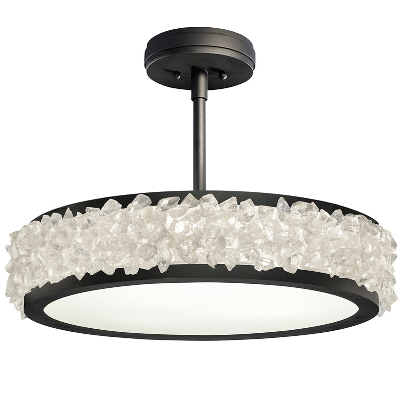 Arctic Halo 23" Round Semi-Flush Mount
