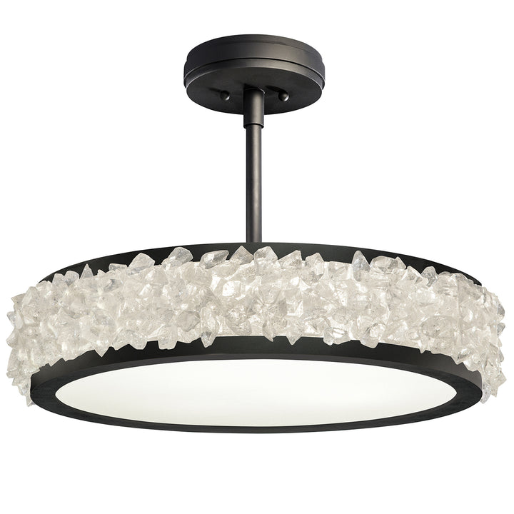 Arctic Halo 23" Round Semi-Flush Mount
