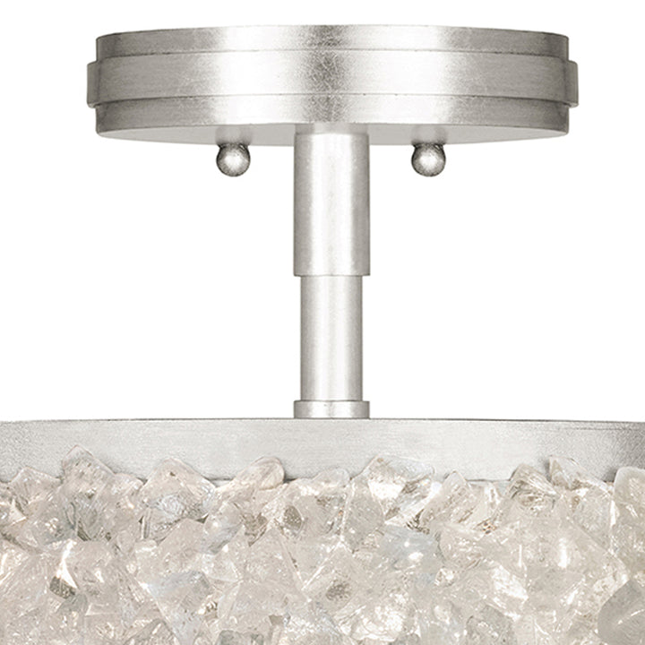Arctic Halo 23" Round Semi-Flush Mount