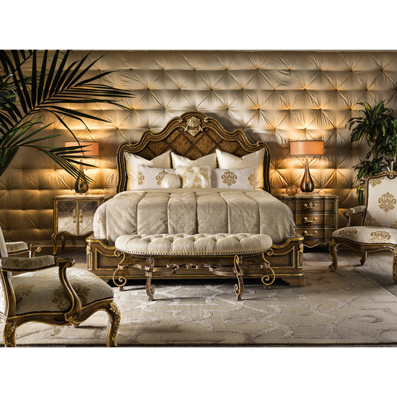 Aria King Panel Bed