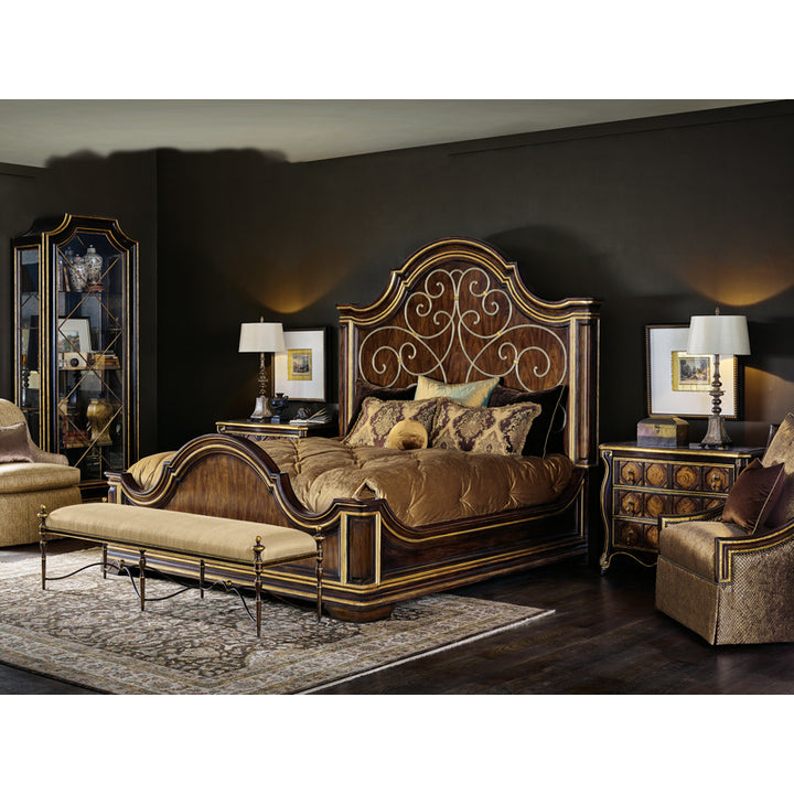 Majorca King Panel Bed