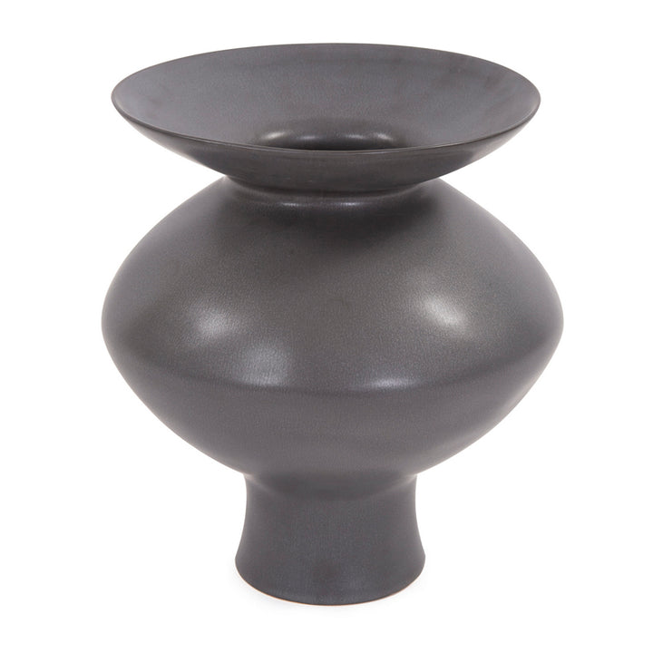 Graphite Ceramics Vase