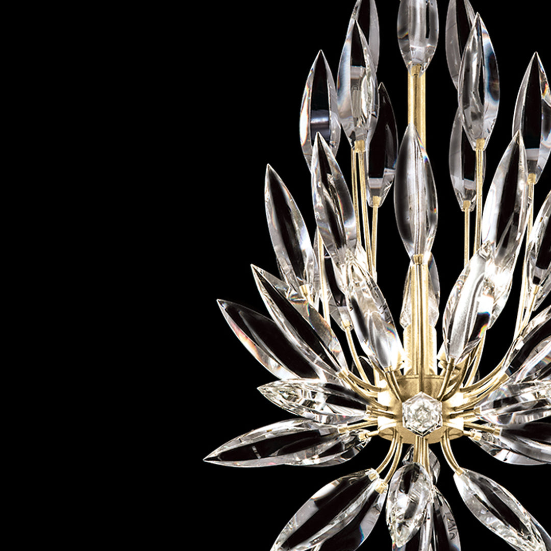 Lily Buds 12" Round Pendant