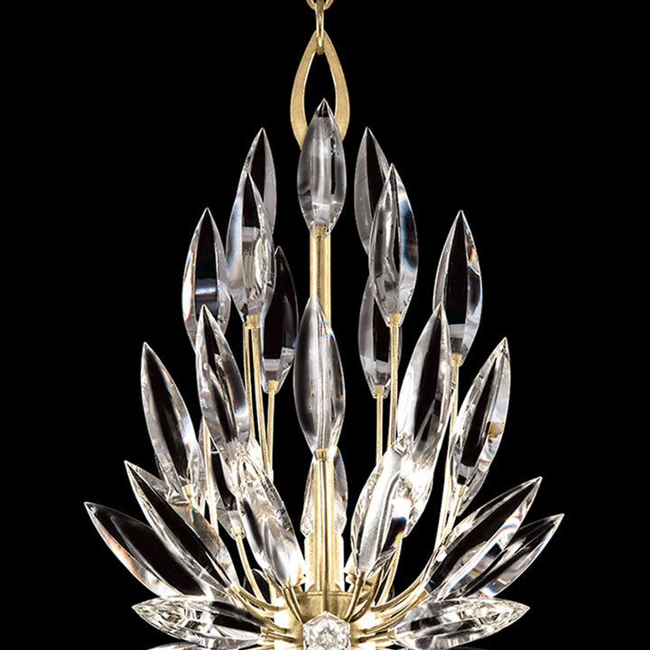 Lily Buds 12" Round Pendant