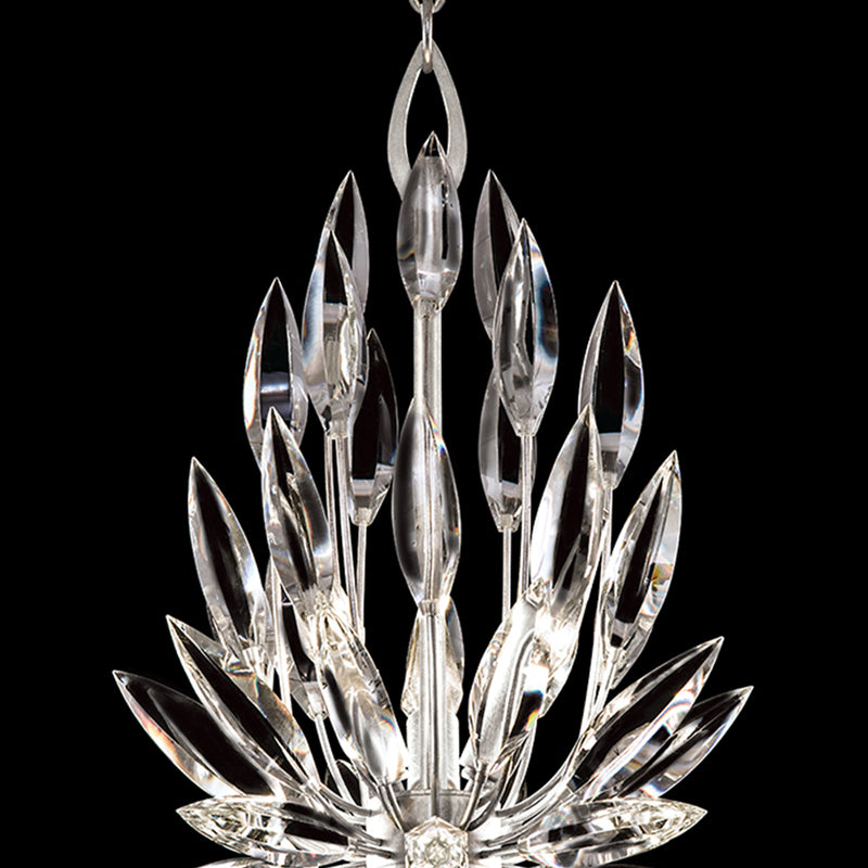 Lily Buds 12" Round Pendant