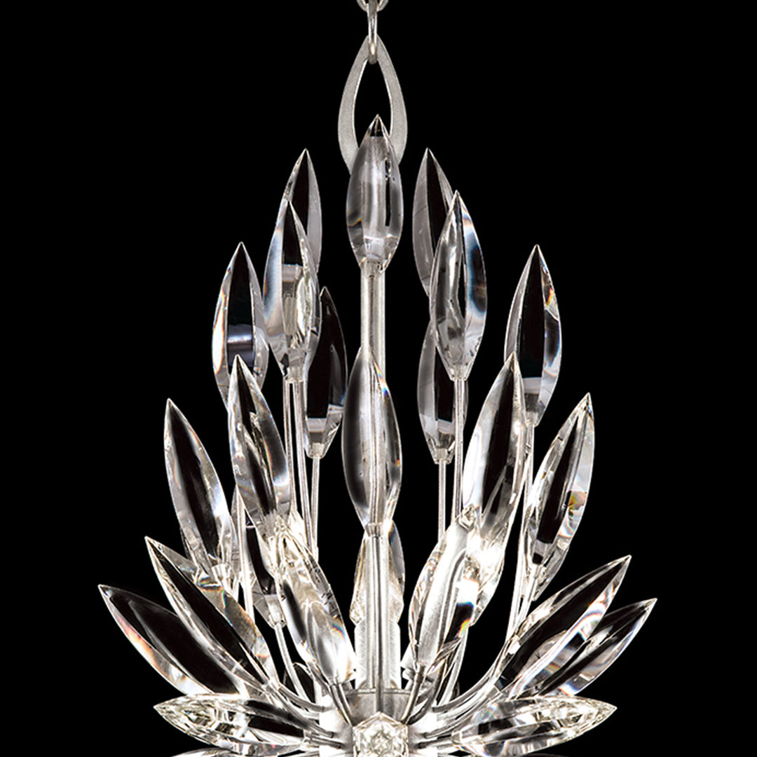 Lily Buds 12" Round Pendant