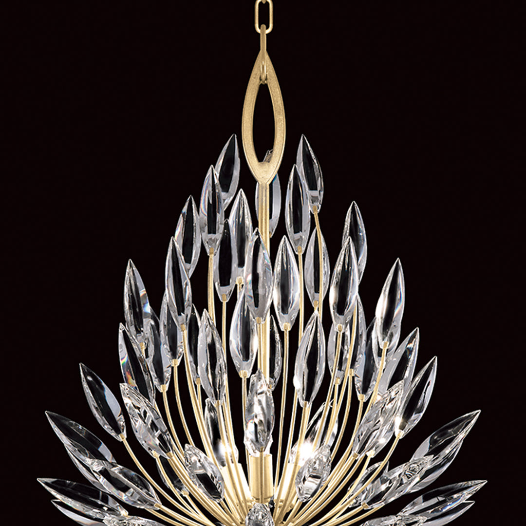 Lily Buds 19" Round Pendant