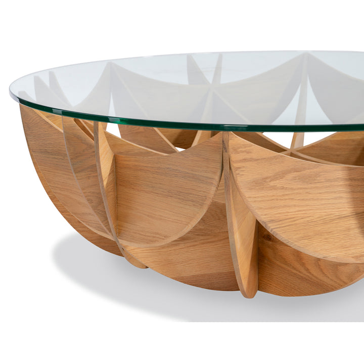 Oak Honeycomb Table