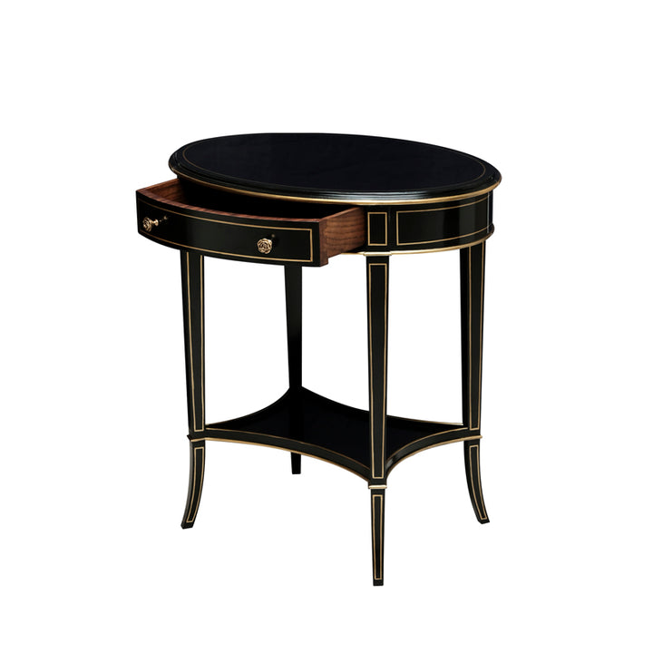 Equinox Oval Side Table