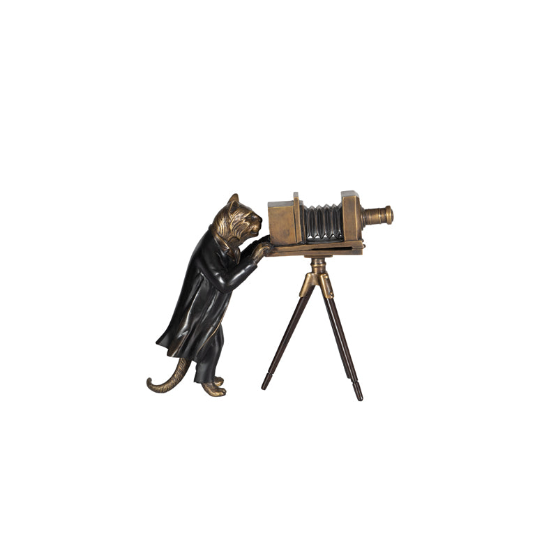 Feline Fotography Sculpture