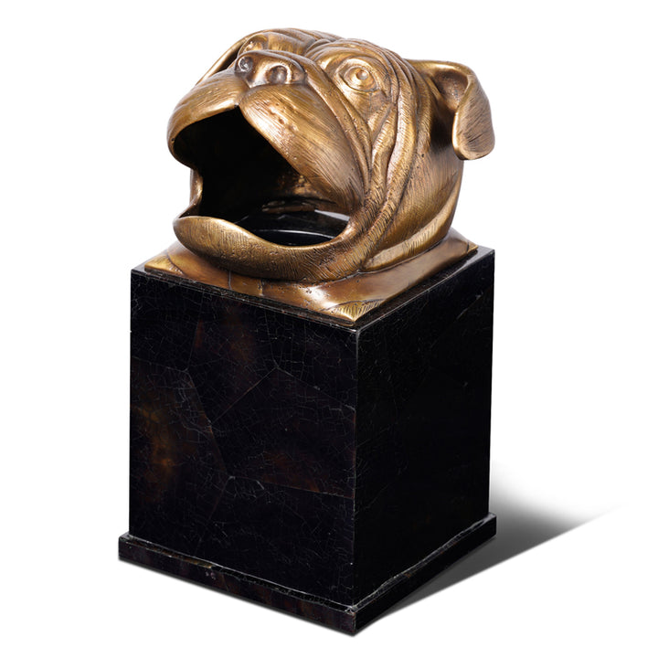 Bulldog Tissue Box