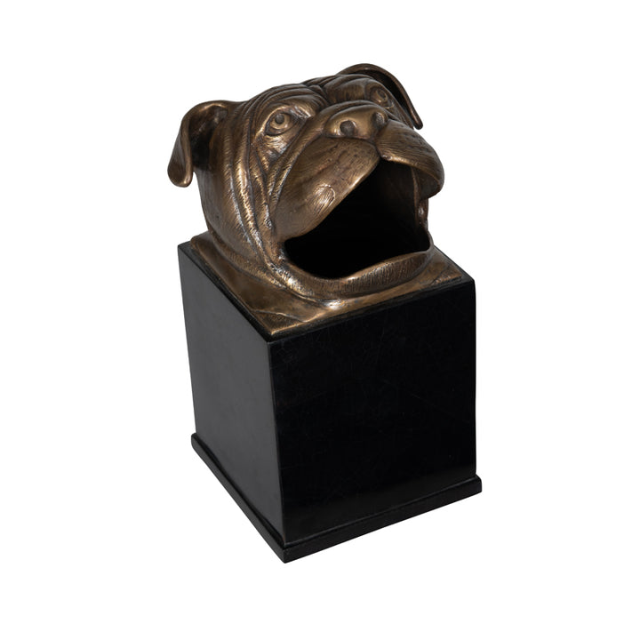 Bulldog Tissue Box