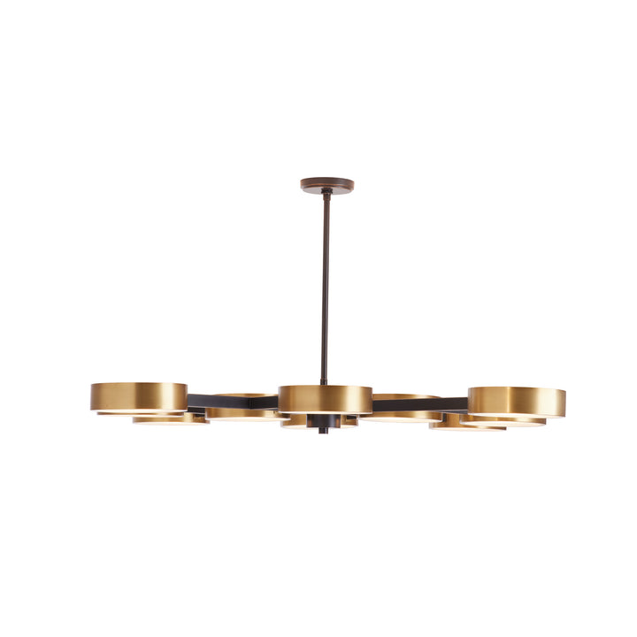 Linus Ten Light Chandelier