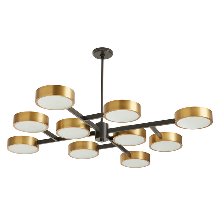 Linus Ten Light Chandelier