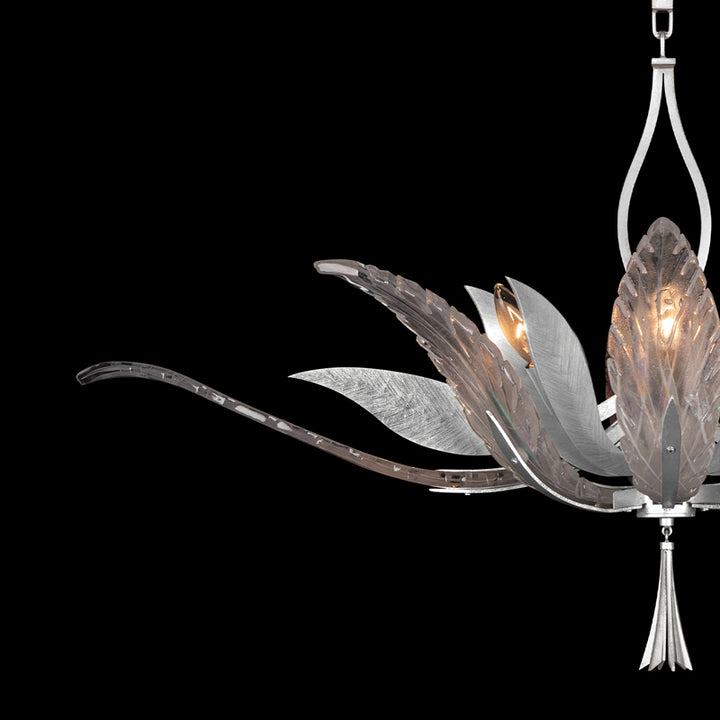 Plume 40" Oblong Pendant