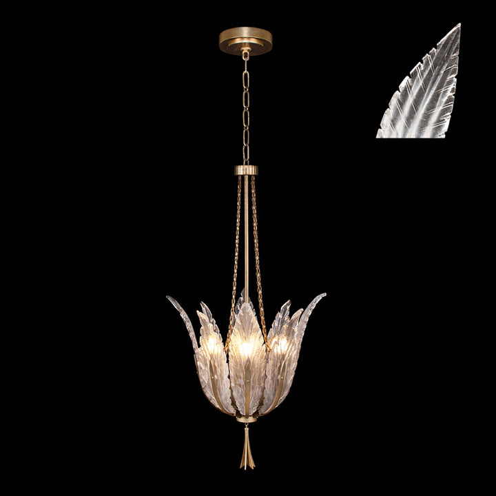 Plume 17.5" Round Pendant