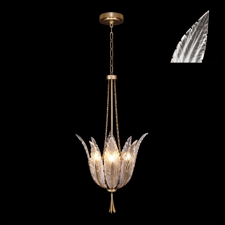 Plume 17.5" Round Pendant