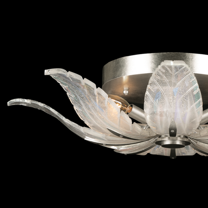 Plume 28" Round Flush Mount