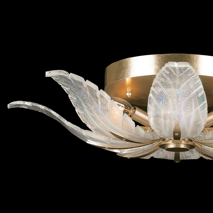 Plume 28" Round Flush Mount
