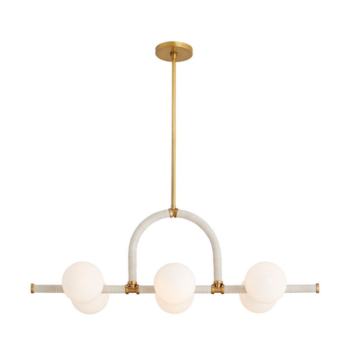 Harrison Six Light Linear Chandelier