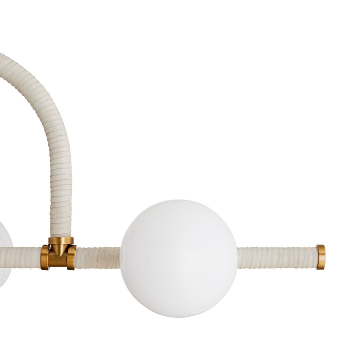 Harrison Six Light Linear Chandelier