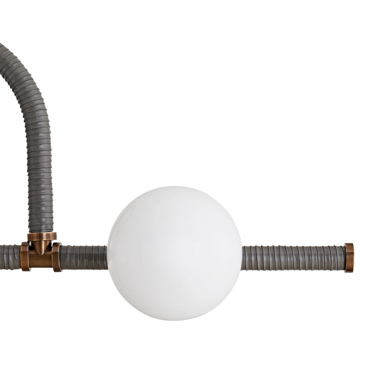 Harrison Six Light Linear Chandelier