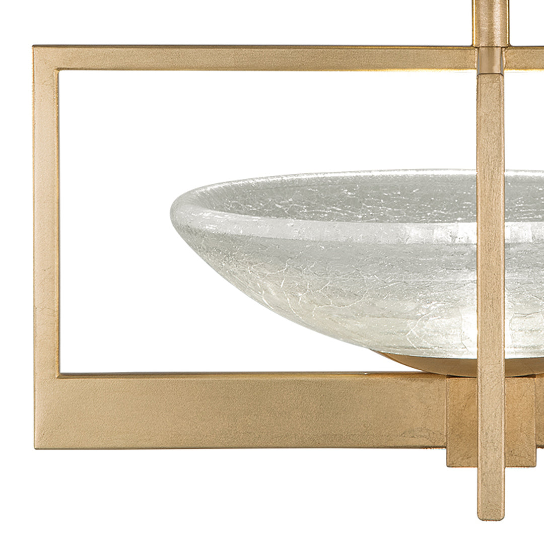 Delphi 18" Round Semi-Flush Mount